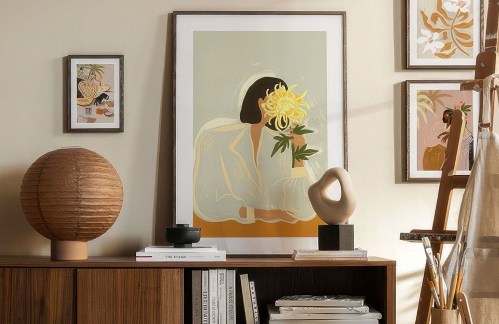 5 idées pour donner un esprit d’atelier d’artiste à votre salon