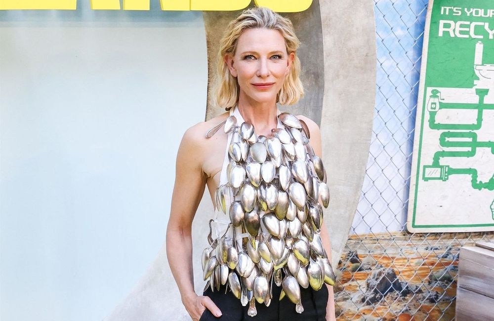 Cate Blanchett : son top cuillères, une folle idée mode qui éblouit sur tapis rouge