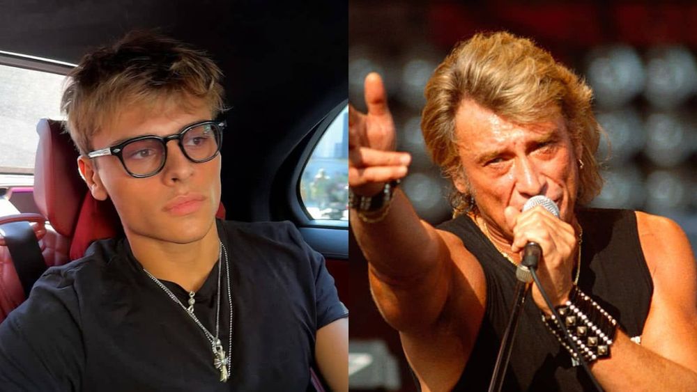Johnny Hallyday : le Taulier est un modèle pour son petit-fils Cameron Smet, qui suit ses pas !