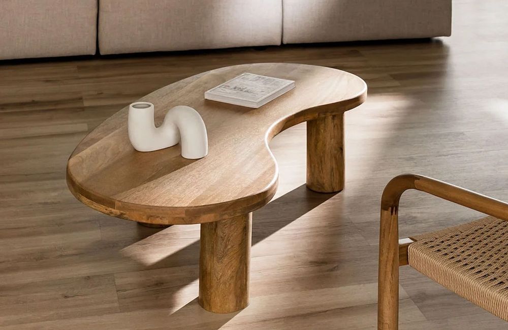 Réalisez vous-même cette table organique tendance à petit prix grâce à ce DIY