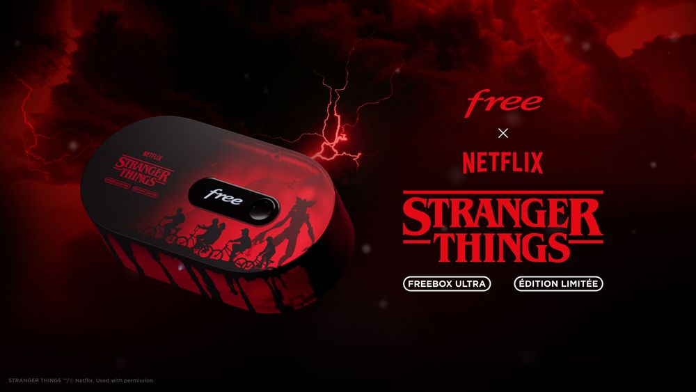 Freebox Ultra x Stranger Things : une série limitée pensée pour les fans de la série phénomène