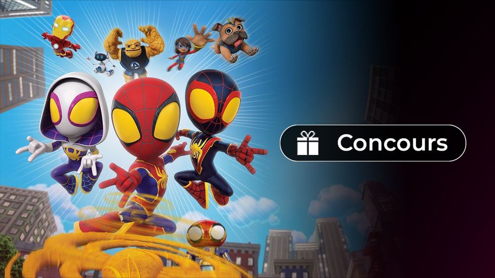 Gagnez une figurine Hasbro Spidey avec Disney Channel et OQEE by Free