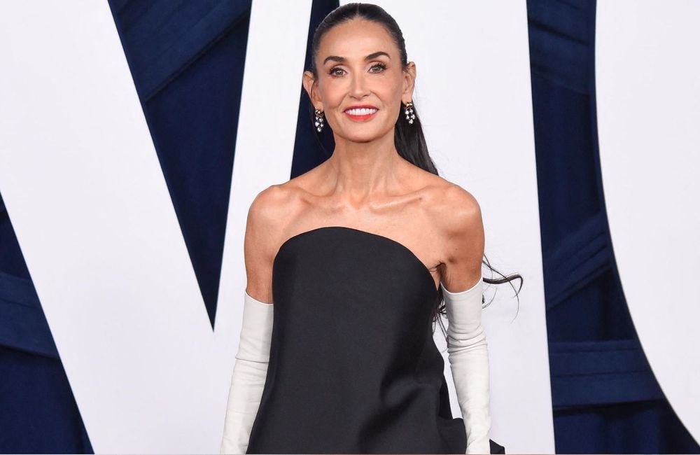Demi Moore : et si sa queue-de-cheval graphique était le meilleur atout lift après 50 ans ?
