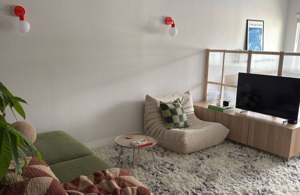 Voici l'astuce parfaite pour aménager un studio sans cloisonner