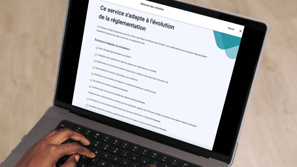Réforme des retraites : voici les dernières nouveautés du simulateur officiel