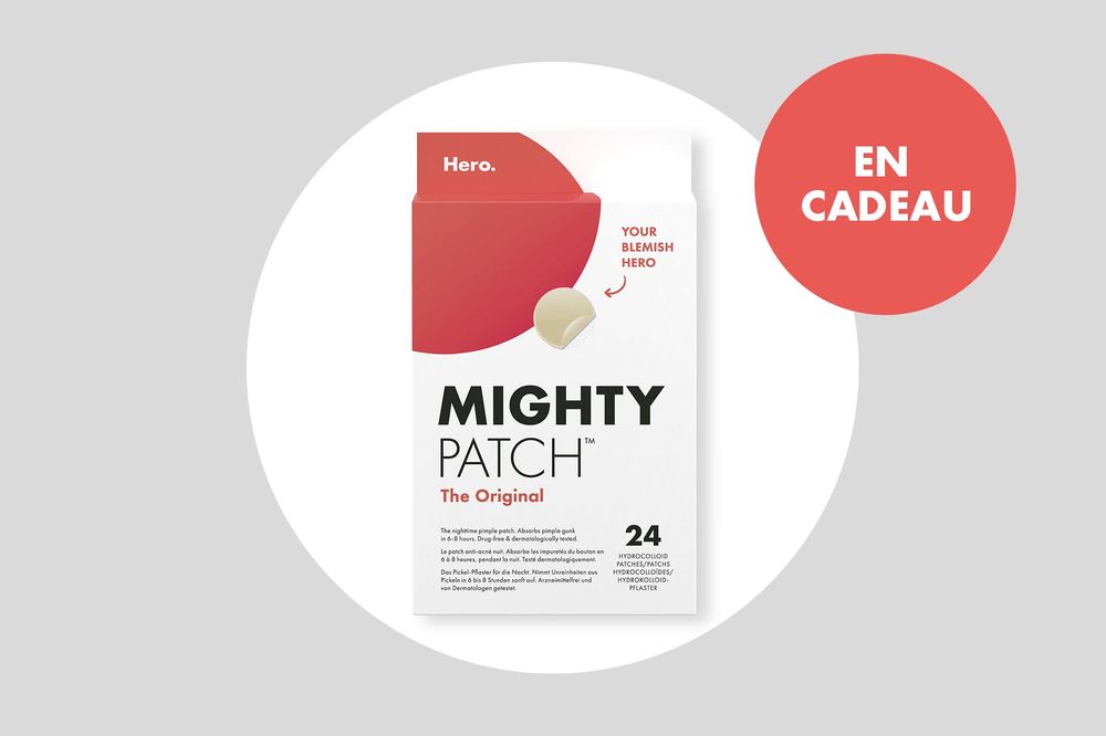 En cadeau avec votre magazine ELLE : Les Mighty Patch anti-acné de Hero