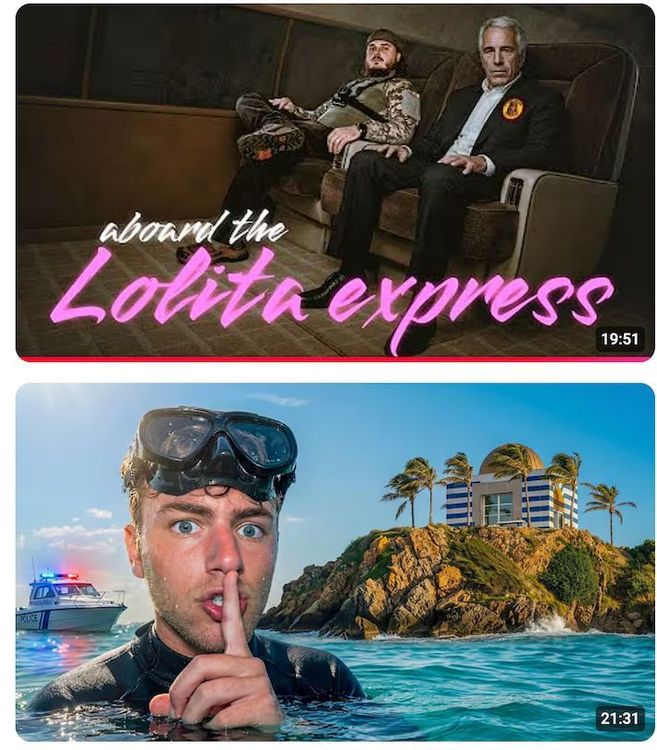 Affaire Epstein : jusqu’où ira le voyeurisme des Youtubeurs ?