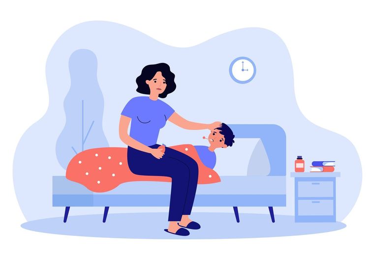 Chroniques d’une mère : le jour où les maladies infantiles s’incrustent dans ta vie