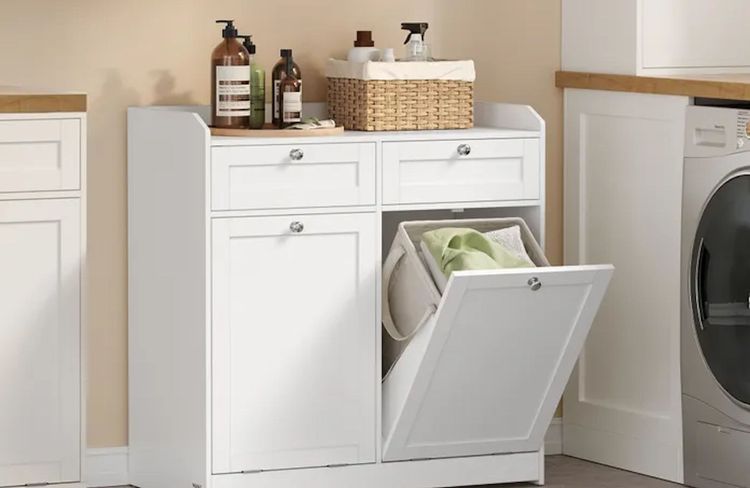 Comment créer un meuble astucieux pour ranger votre linge sale avec style