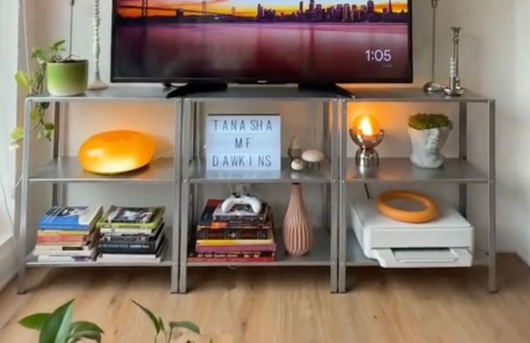 IKEA Hack : adoptez ce meuble télé chrome ultra design