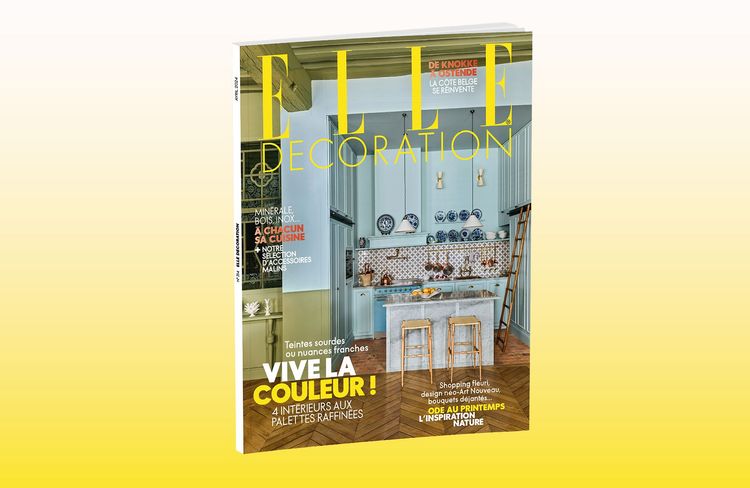 « Coopétition » et ode au printemps et à la couleur dans le nouveau ELLE Décoration