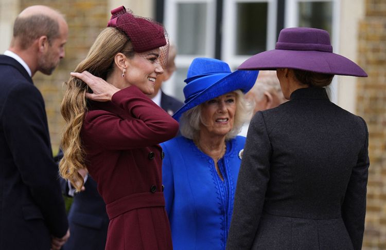 Quand Melania Trump écourte une conversation avec Camilla pour voir Kate Middleton