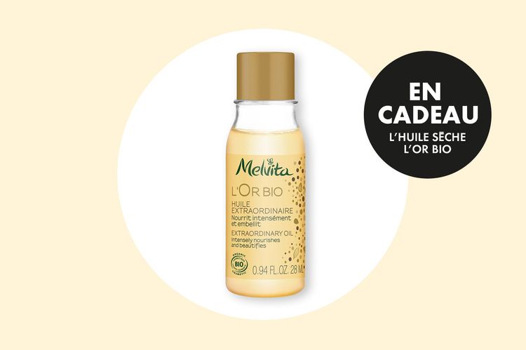 Votre cadeau dans ELLE : l’Huile sèche extraordinaire L’Or Bio de Melvita