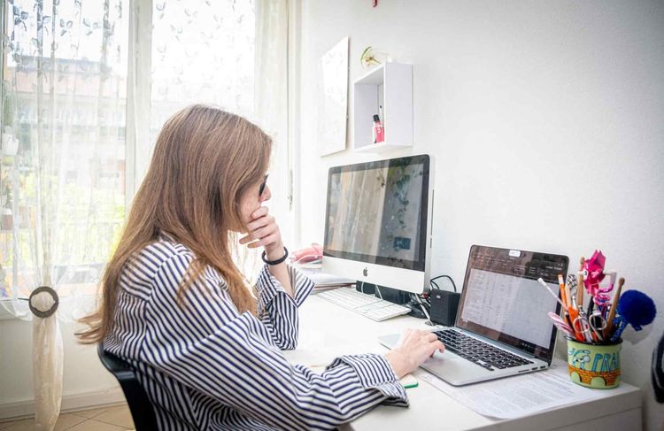 La majorité des télétravailleurs sont des femmes