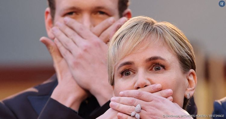#Cannes : c'est quoi ce geste de Judith Godrèche qui a retourné la Croisette ?