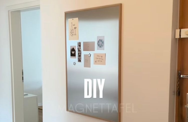 Créer un tableau magnétique en 5 minutes : voici le DIY le plus viral du moment
