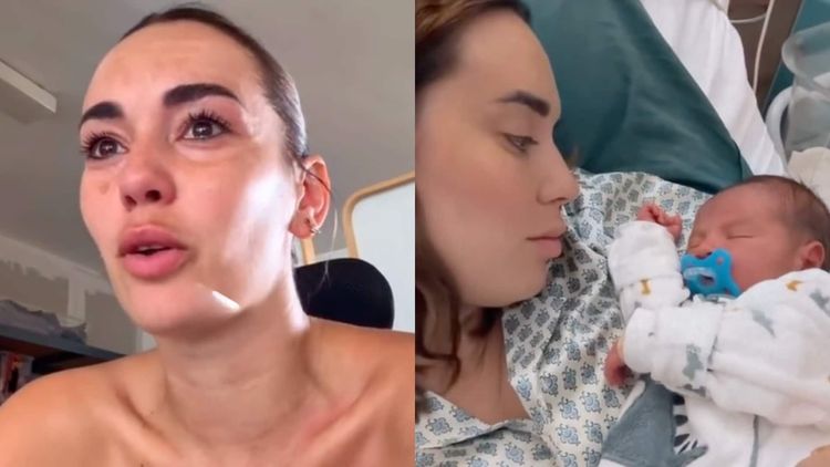 "Je me sens seule" : Hilona Gos au bord de la rupture avec Paul-André ? Après la naissance de son fils, elle fond en larmes, regardez !