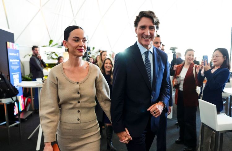 Katy Perry dévoile les coulisses de son séjour enneigé avec Justin Trudeau et sa fille Daisy