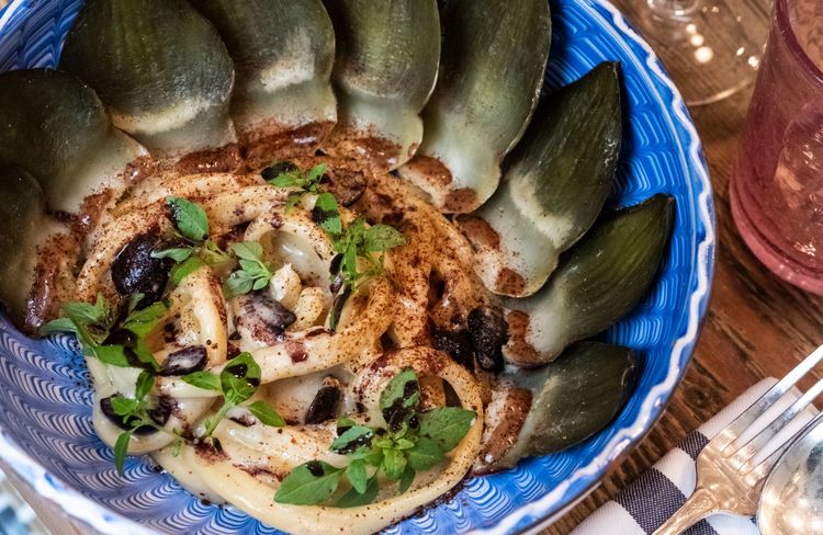 La recette des fabuleuses pâtes aux artichauts de Jean-François Piège