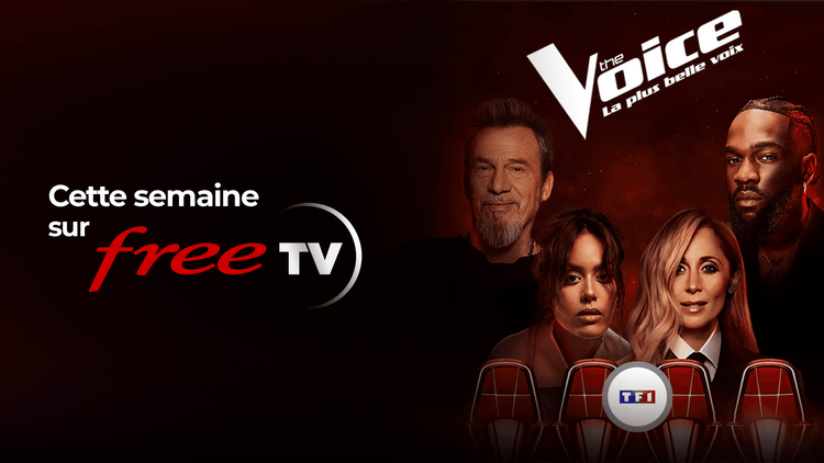 Programme Free TV : du 23 février au 1er mars 2026 – The Voice S15, César et Enfoirés