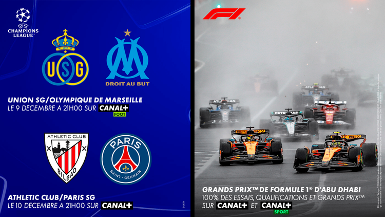 Quelle programmation SPORT sur CANAL+ en décembre ?