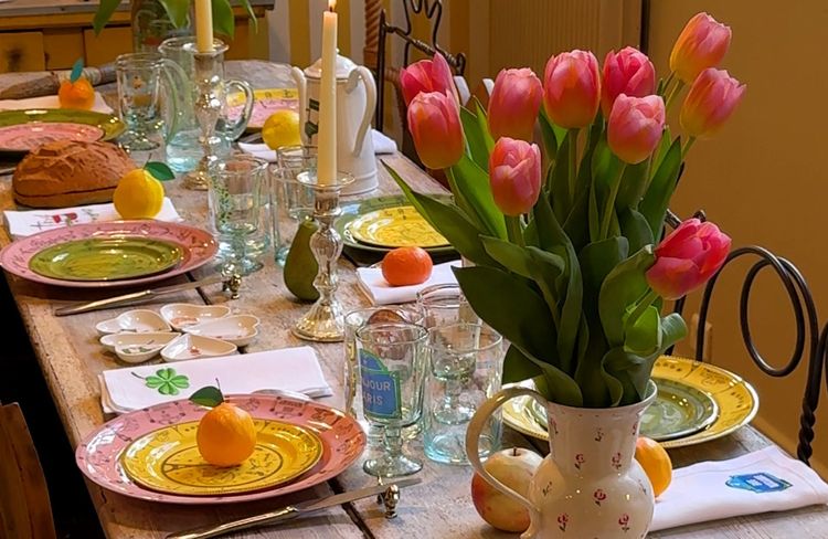 Le secret de Marin Montagut pour dresser une jolie table