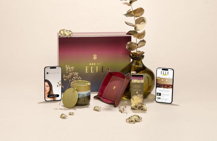 Vide-poches, bougie, allumettes : un intérieur chic et réconfortant avec la toute première Box by ELLE Déco !