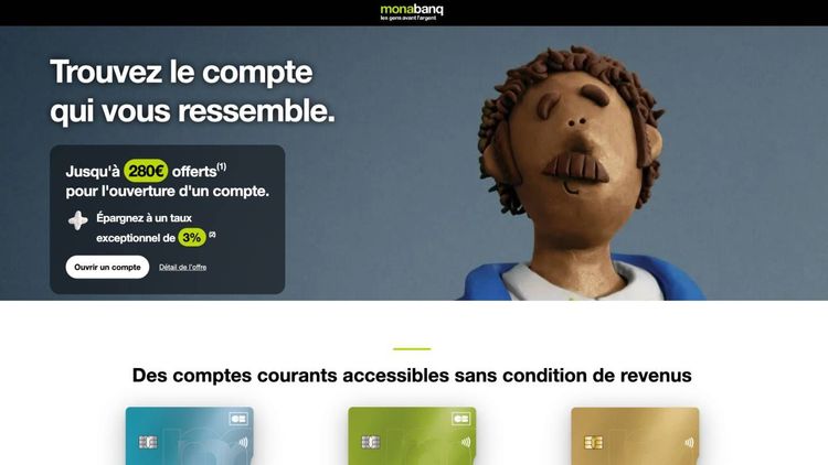 Monabanq : une offre de bienvenue exclusive et innovante jusqu'à 280 euros !