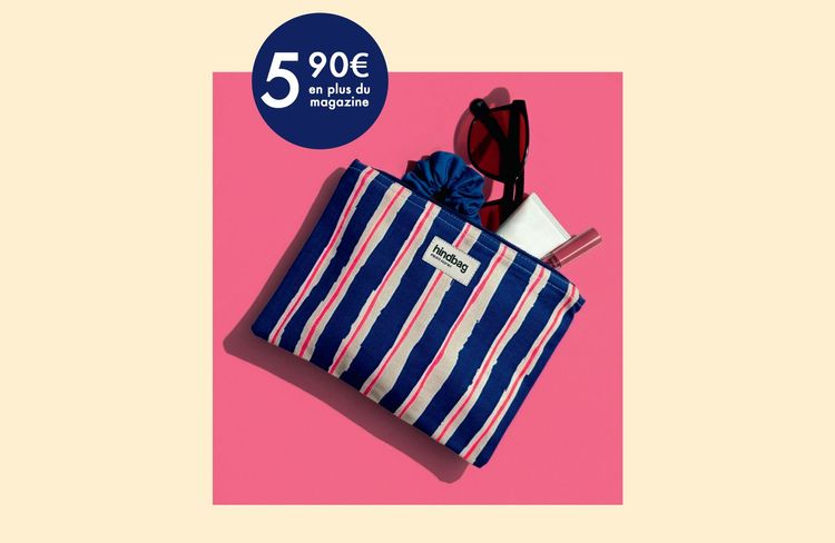 Cette semaine avec votre magazine ELLE : la pochette Hindbag qui dit oui à l’été
