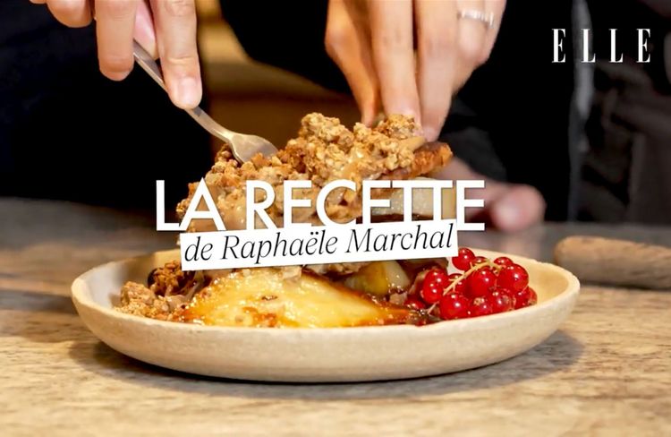 La recette des pancakes vegan poire, chocolat par Raphaële Marchal pour l'hôtel HOY
