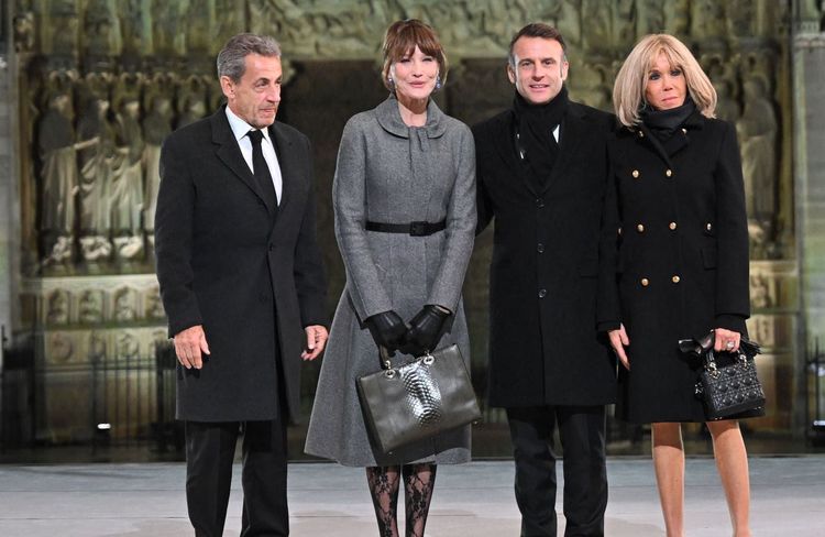 Carla Bruni incarne l’élégance à la française lors de la cérémonie de réouverture de notre Notre-Dame de Paris