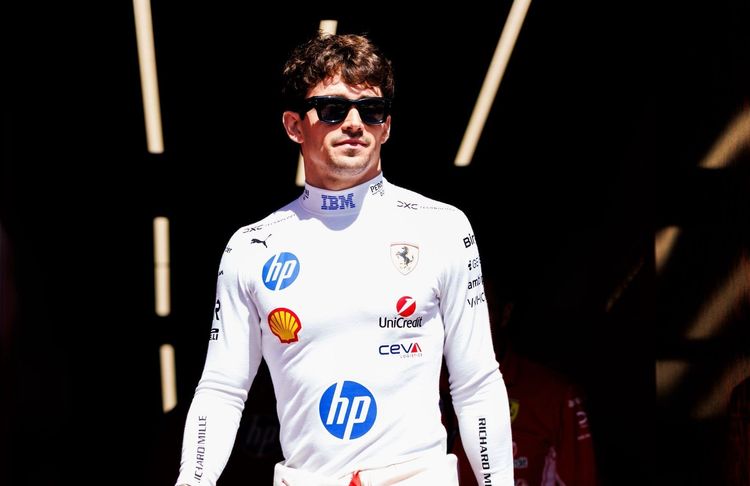 Charles Leclerc s’exprime pour la première fois sur son mariage avec sa femme Alexandra