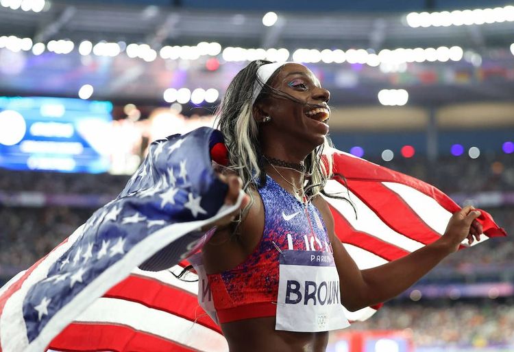 JO 2024 : l’athlète Brittany Brown dédie sa médaille aux « femmes souffrant d’endométriose »