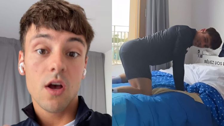 Paris 2024 : Tom Daley, le beau gosse de la compétition, fait déjà sensation avec son test des matelas du village olympique !