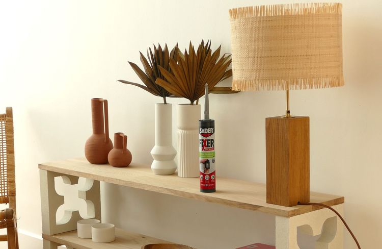 DIY : Une étagère bohème en 5 minutes chrono et sans outil