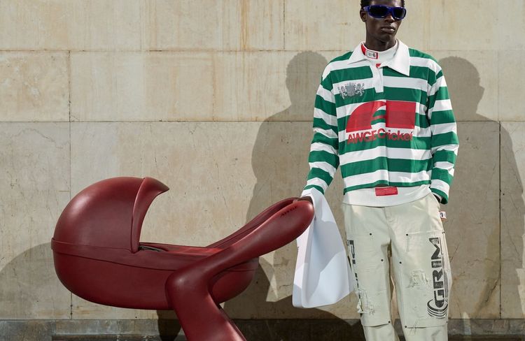 Poussette, porte-bébé… A$AP Rocky fait de la puériculture le nouvel accessoire mode à la Fashion Week