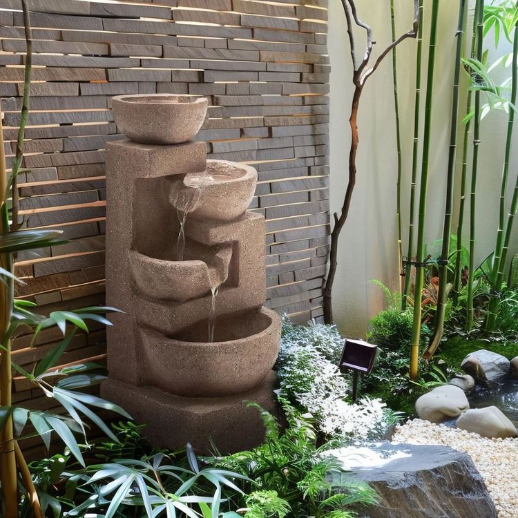 La fontaine à eau DIY : l’astuce déco pour un jardin plus frais en été