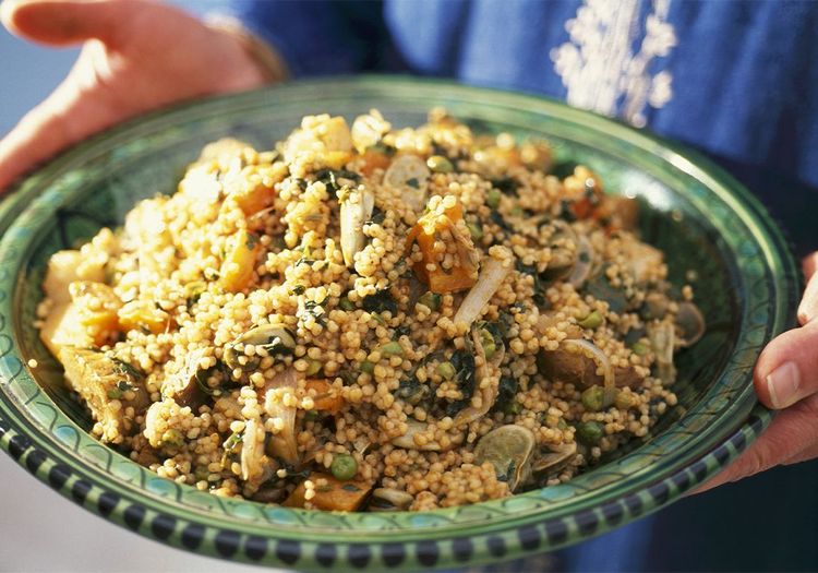 La recette ultime du couscous express tunisien aux légumes frits
