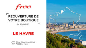 Free center : réouverture de la boutique du Havre