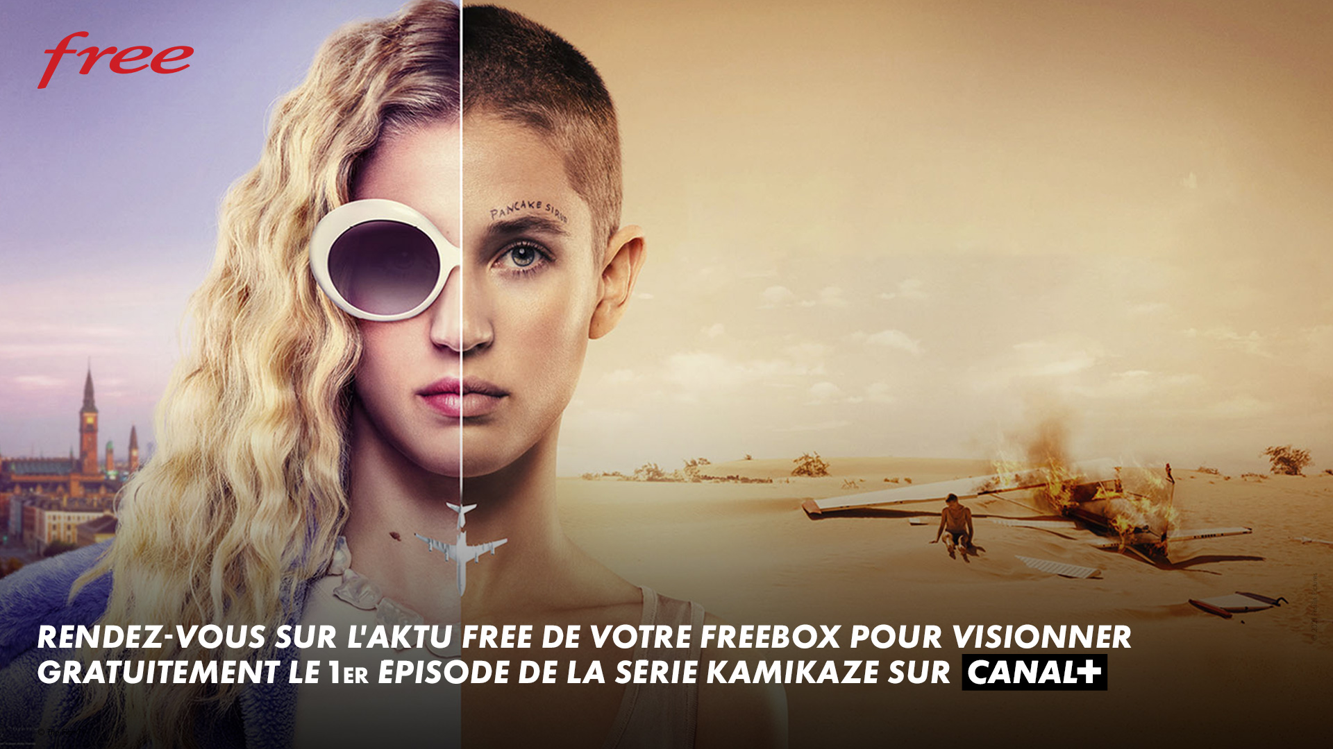 Freebox TV : CANAL+ et Free vous offrent 1er épisode de la série Kamikaze