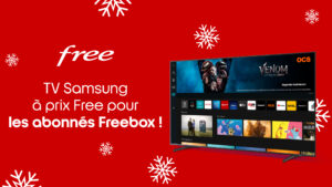 Abonnés Freebox, profitez d’une Smart TV Samsung à prix Free