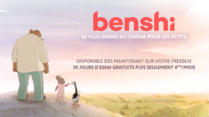 Freebox TV : Benshi le nouveau service de VOD par abonnement pour les enfants de 3 à 11 ans