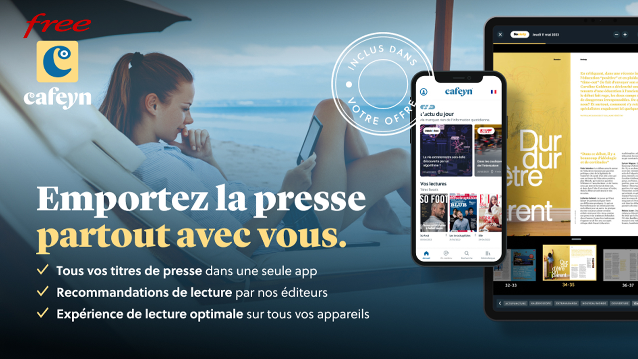 Besoin de décompresser ? Plongez dans votre univers favori avec la presse de Cafeyn !