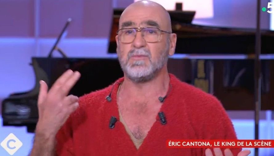 "Sinon je meurs", "le courage de me flinguer" : les surprenantes déclarations d'Eric Cantona dans "C à vous"