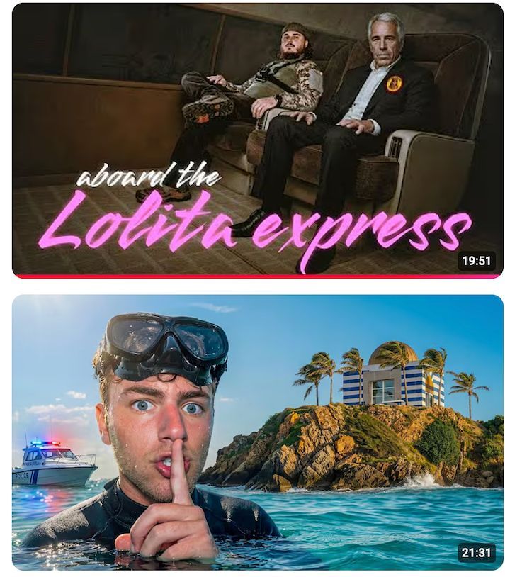 Affaire Epstein : jusqu’où ira le voyeurisme des Youtubeurs ?