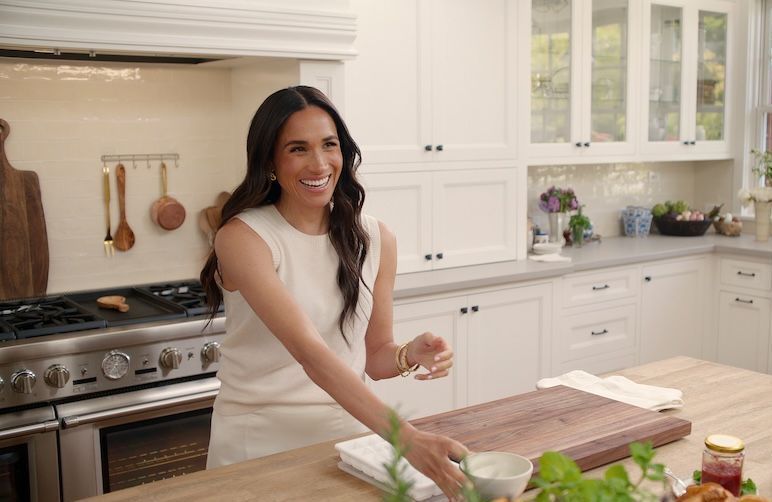 Meghan Markle dévoile les premières images de sa nouvelle série Netflix « With Love, Meghan »