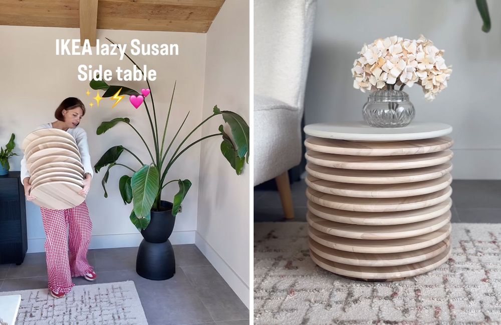 IKEA hack : Une table d’appoint totémique en 5 minutes chrono