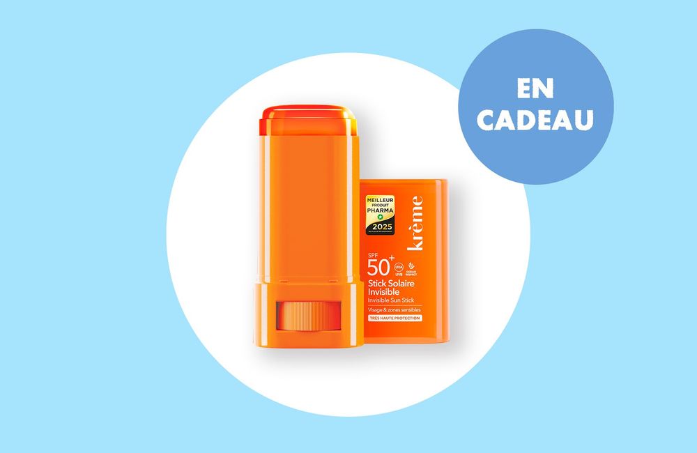 En cadeau avec votre magazine ELLE : un stick solaire invisible SPF50+ Krème
