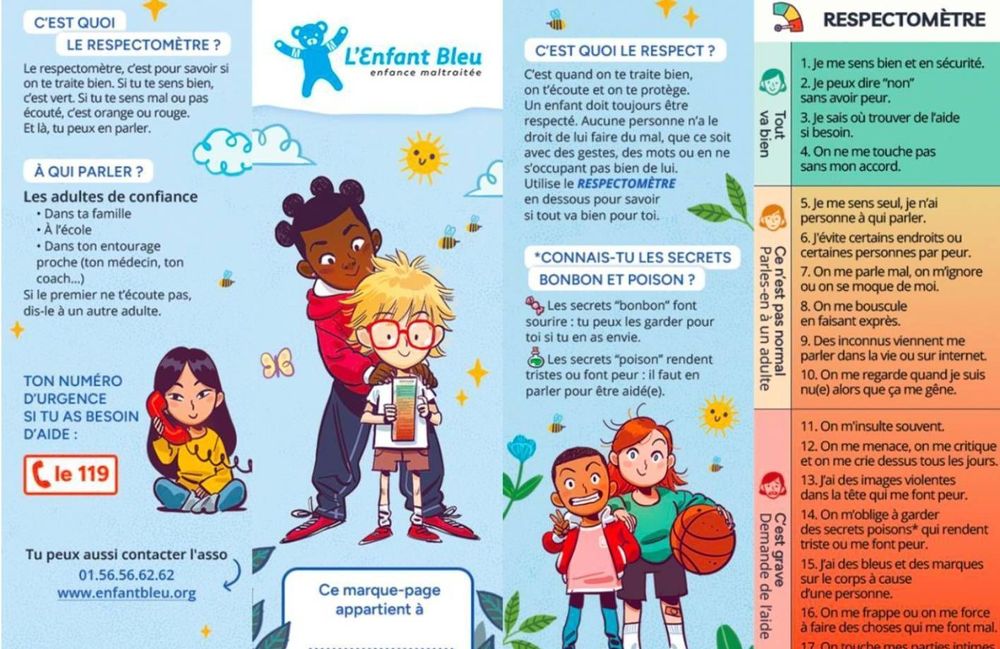 « Donner aux enfants les mots pour dire la violence » : l’association L’Enfant Bleu lance le Respectomètre