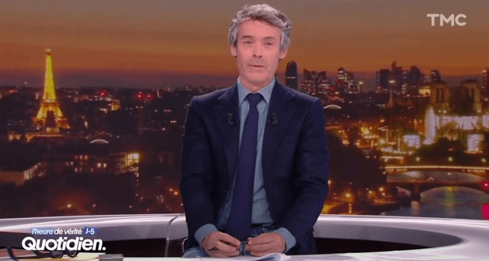 Moment de gêne de Yann Barthès dans Quotidien lors de l'interview de son invitée : “Quand tu as pété”